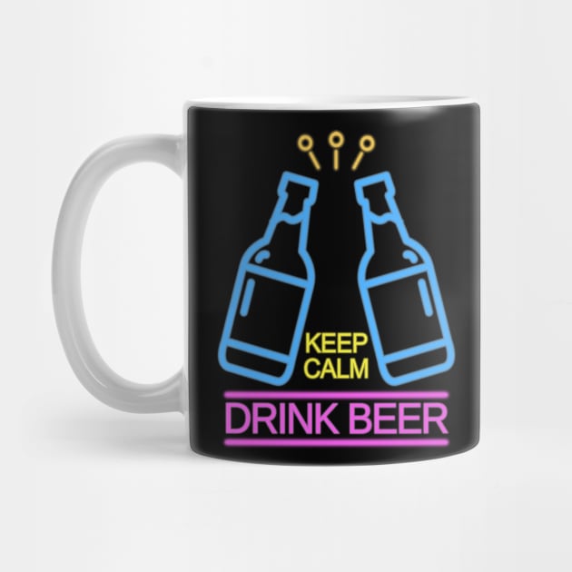 Keep calm Drink beer by LosAisFen